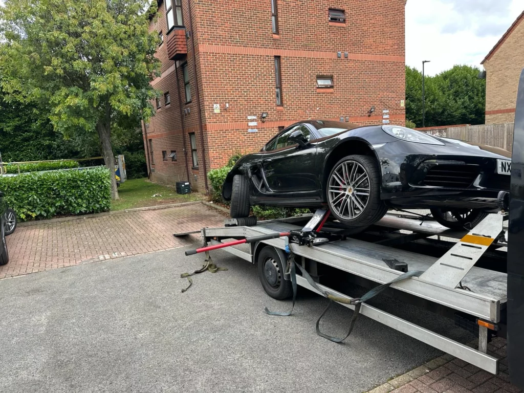 car recovery in central london